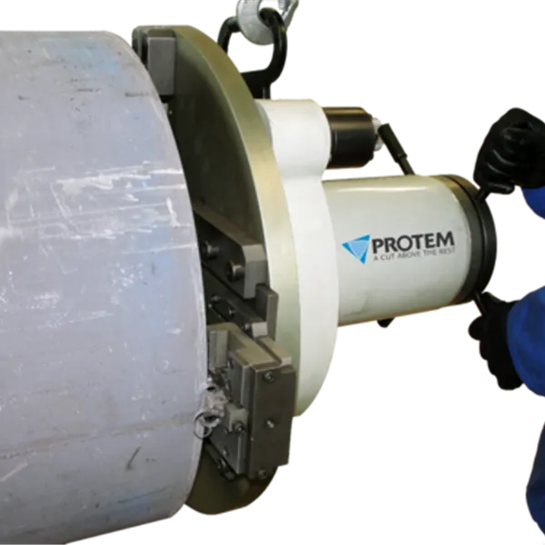 Protem US150 Beveler with Twin Hydraulic Drive - 150mm to 508mm