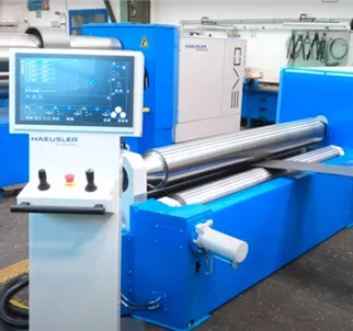 Haeusler FLEX 3-Roll Plate Bending Machine