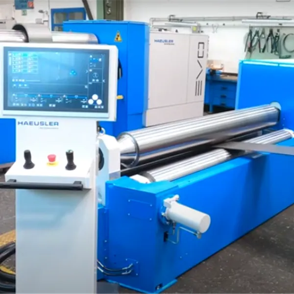 Haeusler FLEX 3-Roll Plate Bending Machine