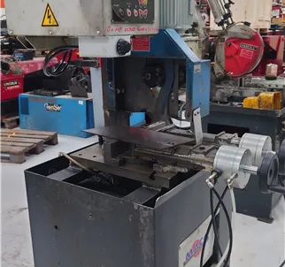 Macc and  Haberle H35/H and NTS 315 Vertical cutting machines 