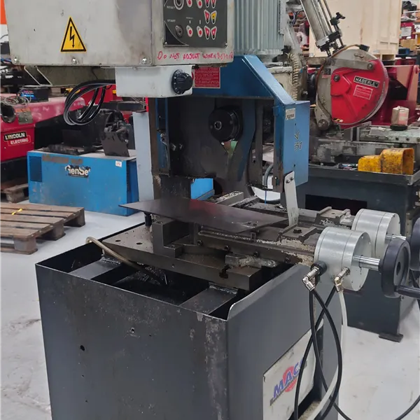 Macc and  Haberle H35/H and NTS 315 Vertical cutting machines 