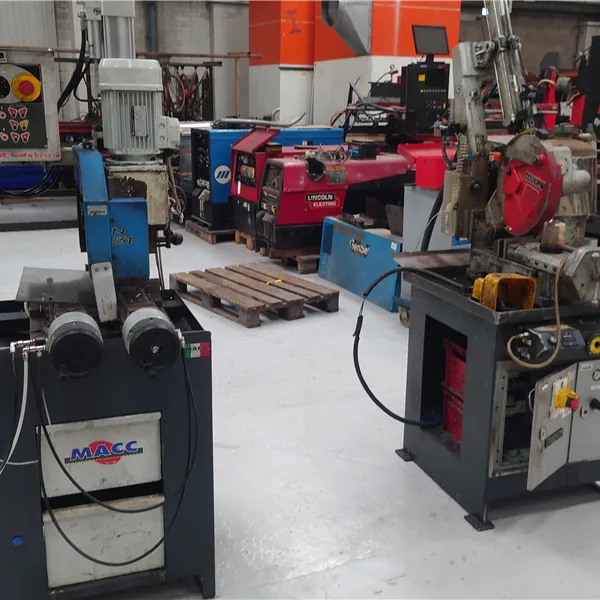 Macc and  Haberle H35/H and NTS 315 Vertical cutting machines 