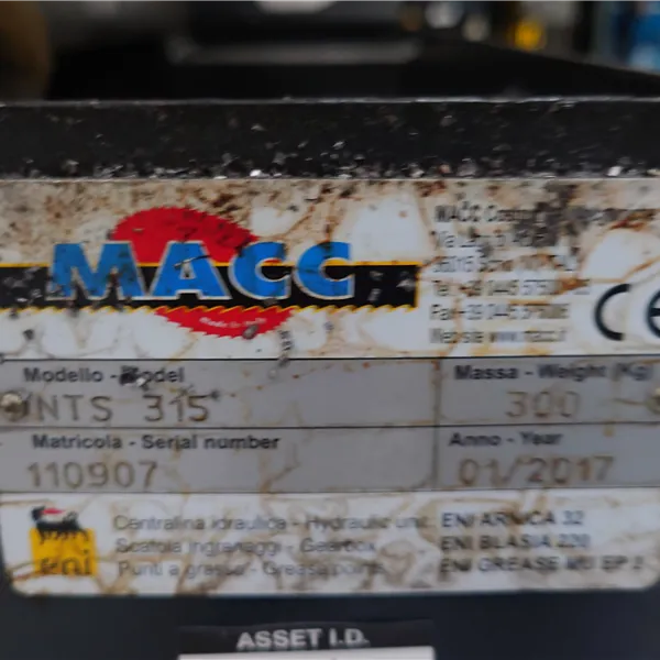 Macc and  Haberle H35/H and NTS 315 Vertical cutting machines 