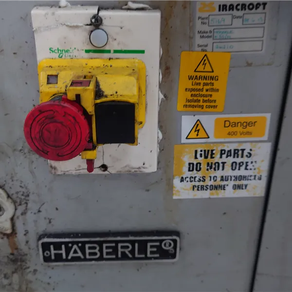 Macc and  Haberle H35/H and NTS 315 Vertical cutting machines 