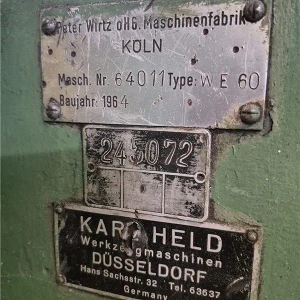 Peter Wirtz Tube Bending Machines 