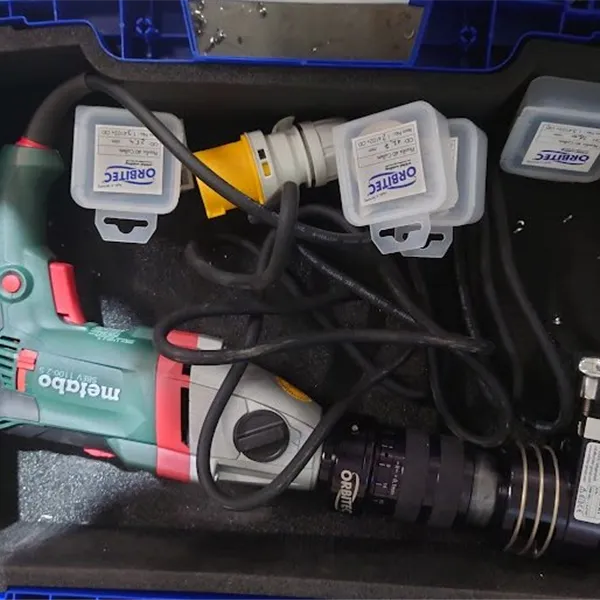 Orbitalum Orbimat 165 CA Orbital Welder with Weld Head 38S