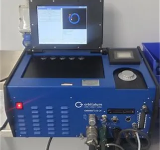 Orbitalum Orbimat 165 CA Orbital Welder with Weld Head 38S