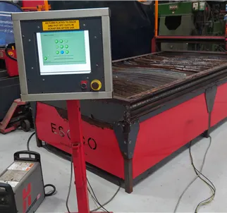 ESCCO CNC Plasma Cutting Table with Hypertherm Powermax 85 