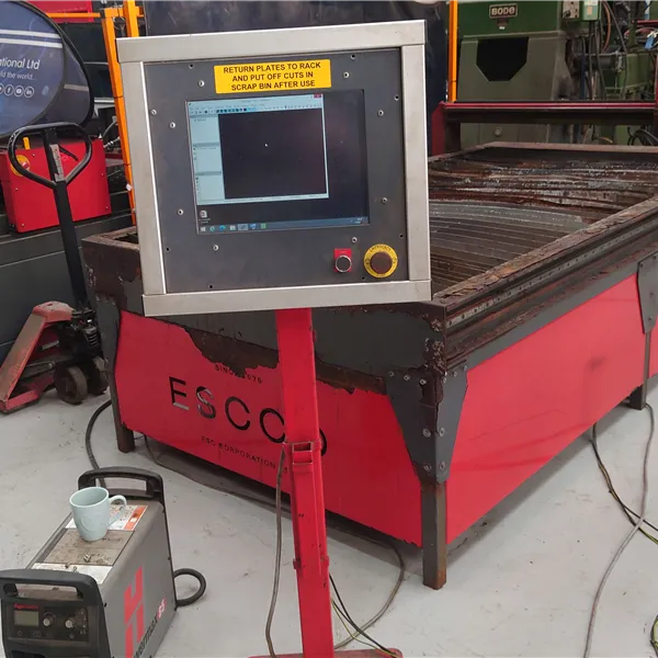 ESCCO CNC Plasma Cutting Table with Hypertherm Powermax 85 