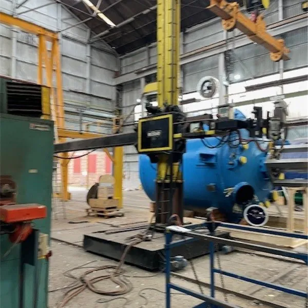 Bode Column and Boom 5 x 6m ESAB A6 and LAF 1251 DC power source