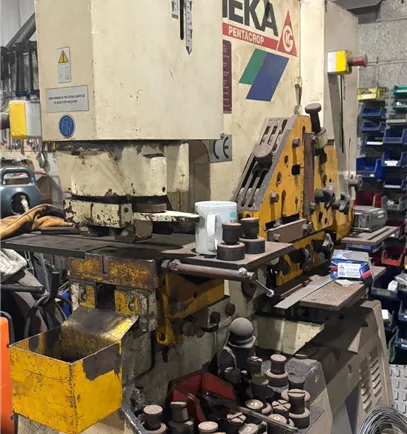 Geka Pentacrop Multifunction Hydraulic Punching Machine 