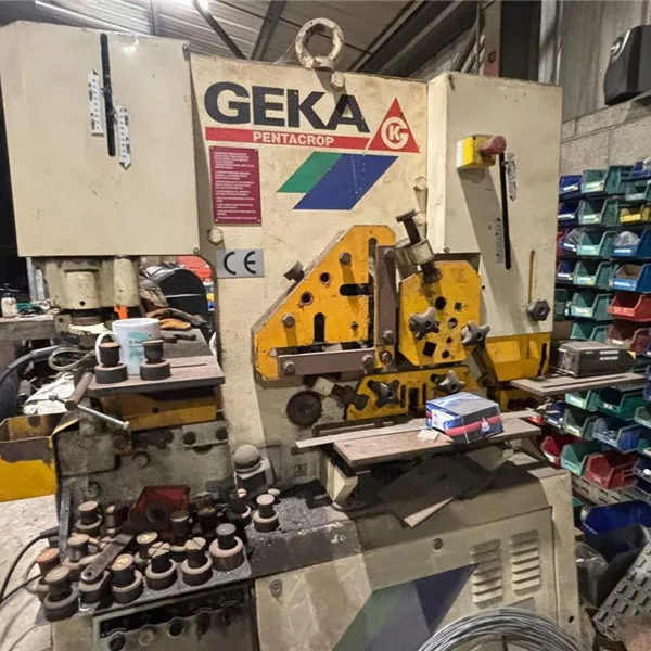 Geka Pentacrop Multifunction Hydraulic Punching Machine 