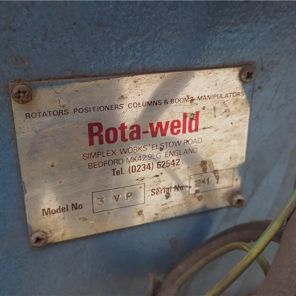 Roturn/ Macobe 3 ton Welding Positioner