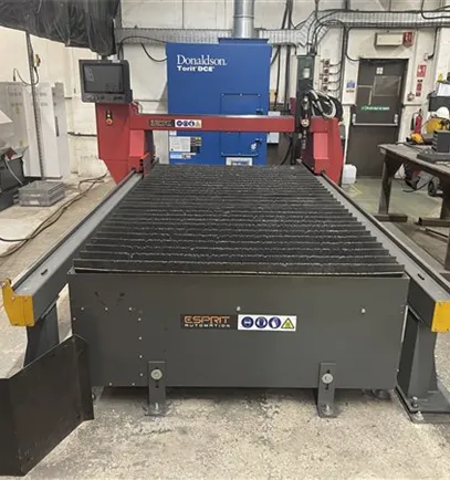Esprit Cobra 1500 CNC Plasma cutter with Hypertherm max pro