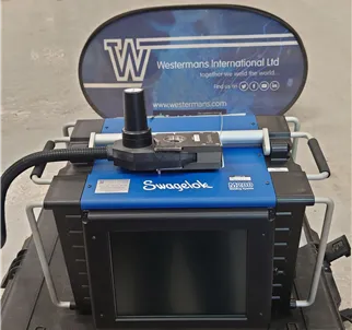 Swagelok SWS-M200 5 or 10 series weld head and fixture. Hire Only  