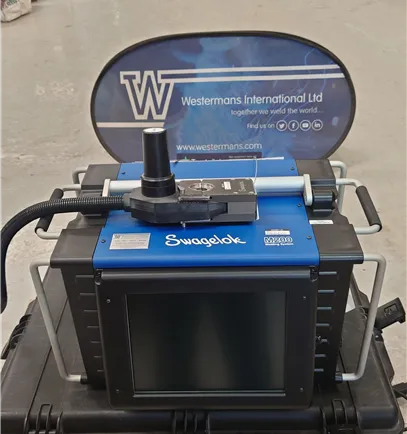 Swagelok SWS-M200 5 or 10 series weld head and fixture. Hire Only  