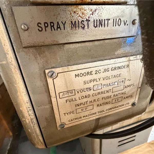  Catmur Moore 2C JIG Grinder