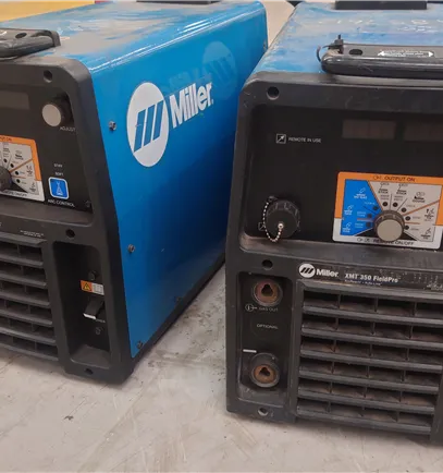 MILLER XMT 350 FIELD PRO MULTIPROCESS WELDING MACHINE