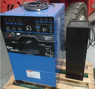 Miller 350 LX Syncrowave AC/DC TIG Welder, Water Cooled with undergear