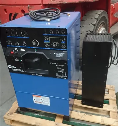 Miller 350 LX Syncrowave AC/DC TIG Welder, Water Cooled with undergear