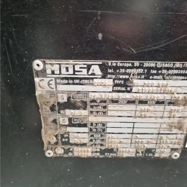 Mosa TS300 EPI Diesel Welder Generator