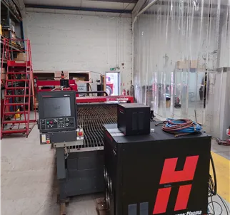 Esprit HD 2000 CNC Plasma cutting table with Hypertherm 260XD