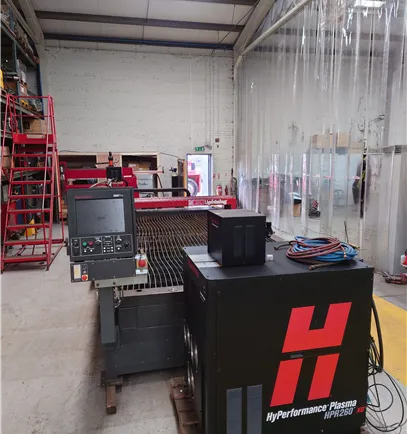 Esprit HD 2000 CNC Plasma cutting table with Hypertherm 260XD