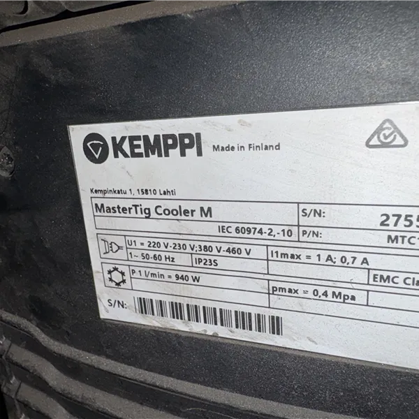 Kemppi MasterTig 335 300amp AC/DC TIG Welding package