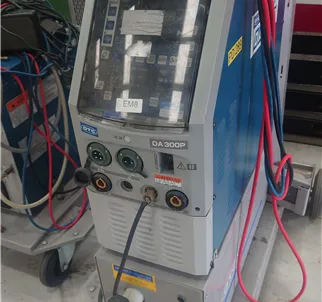 OTC DA-300P AC/DC TIG welder, water cooled package