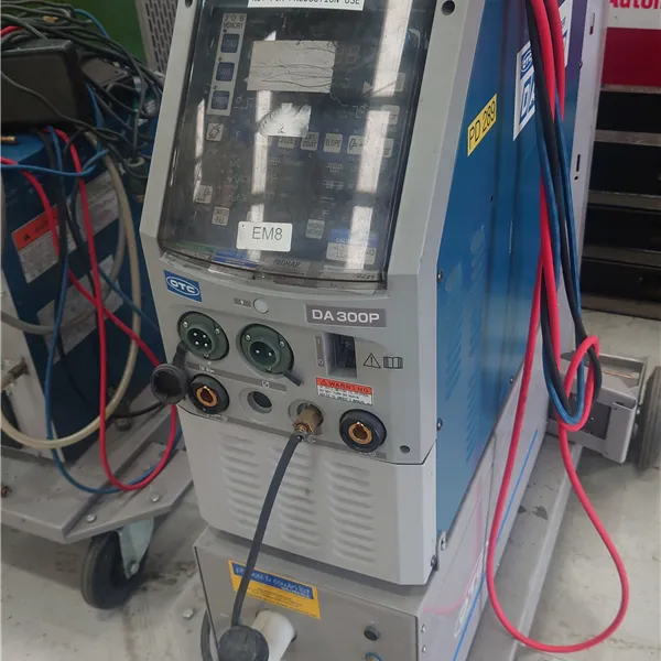OTC DA-300P AC/DC TIG welder, water cooled package