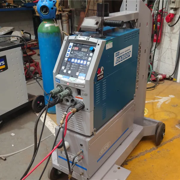 OTC DA-300P AC/DC TIG welder, water cooled package