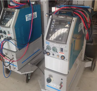 OTC DA-300P AC/DC TIG welder, water cooled package