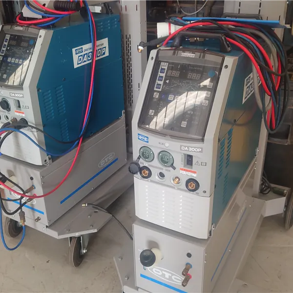 OTC DA-300P AC/DC TIG welder, water cooled package