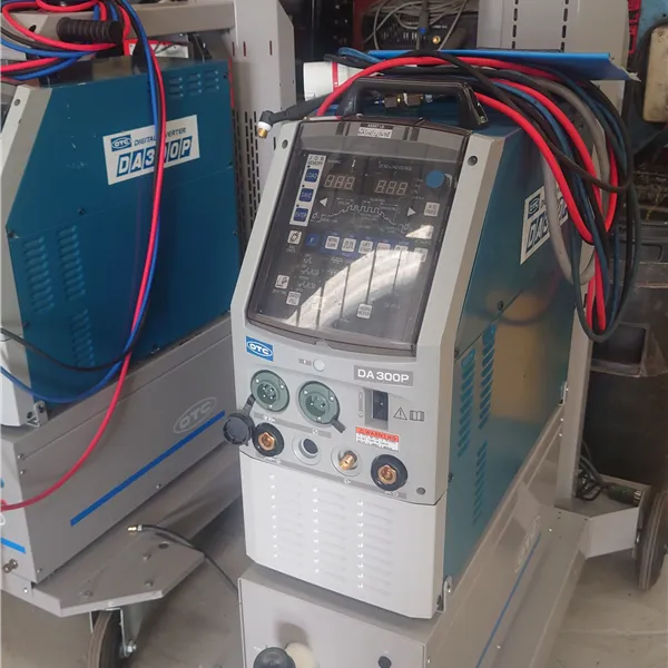 OTC DA-300P AC/DC TIG welder, water cooled package
