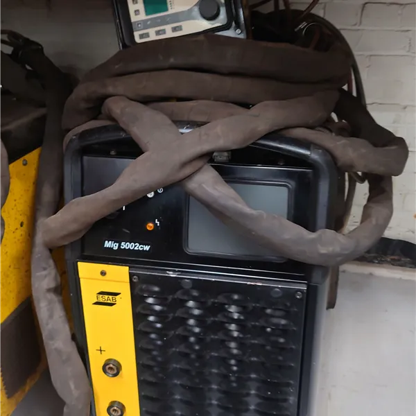 ESAB Origo MIG 4002c 5002 with 304 heavy duty wire feed unit