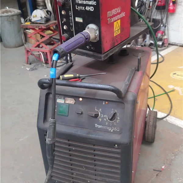 Murex Transmig 354 MIG welder fitted with Separate Feed Unit