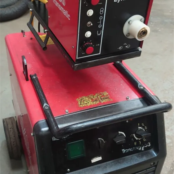 Murex Transmig 354 MIG welder with separate 4 Roll Wire Feeder