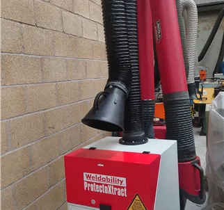 Welding Fume Extractor + W3 filters New but Old Stock + full warranty