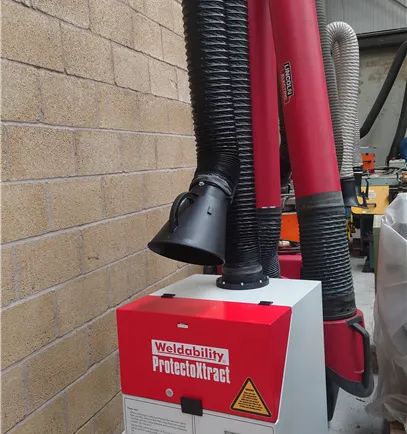Welding Fume Extractor + W3 filters New but Old Stock + full warranty