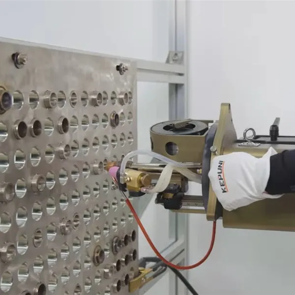 Kepuni G400 Tube sheet orbital with a choice of tube sheet weld heads