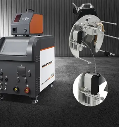 Kepuni XD-K400 Orbital Power Supply with a choice of open weld heads