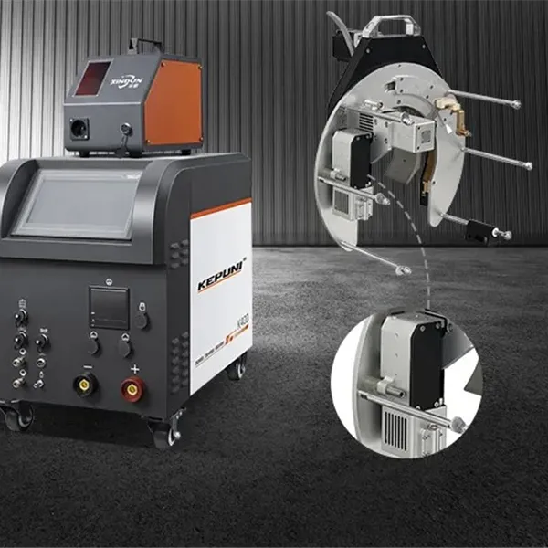 Kepuni XD-K400 Orbital Power Supply with a choice of open weld heads