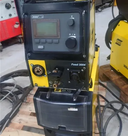 ESAB Aristo 4004i Pulse MIG Welder with wire feed gas or water cooled