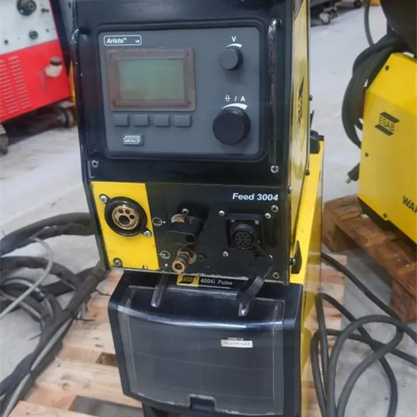 ESAB Aristo 4004i Pulse MIG Welder with wire feed gas or water cooled