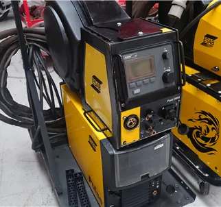 ESAB Aristo 4004i Pulse MIG Welder with wire feed gas or water cooled