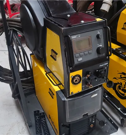 ESAB Aristo 4004i Pulse MIG Welder with wire feed gas or water cooled