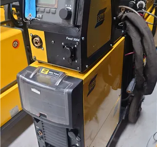 ESAB Aristo 4004i Pulse MIG Welder with wire feed gas or water cooled