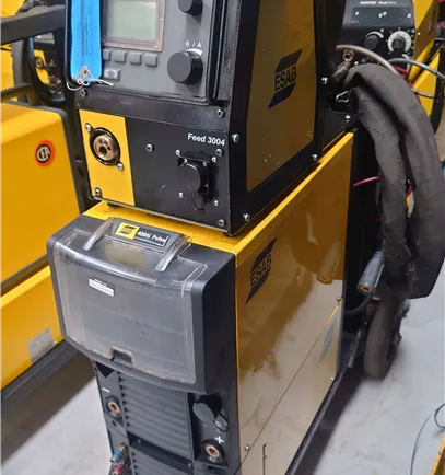 ESAB Aristo 4004i Pulse MIG Welder with wire feed gas or water cooled