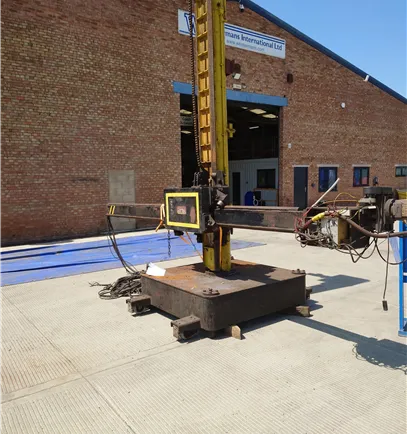 Bode 3.3m x 3.8m Welding Column and Boom Manipulator