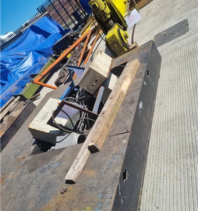 Bode 4.5 x 4.5 column and boom, no welding head with traveling base